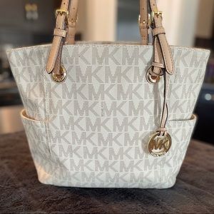 Michael Kors Monogram Shoulder Bag